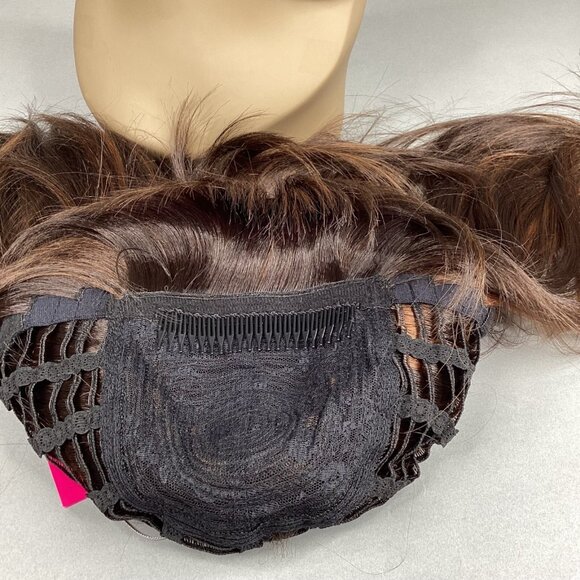 Hannah Wig Brown & Blonde Long Straight Curl Classic Cap Adjustable Synthetic - Picture 6 of 9